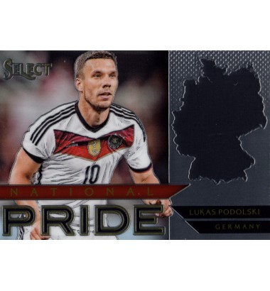 PANINI SELECT 2015-2016 NATIONAL PRIDE Lukas Podolski (Germany)